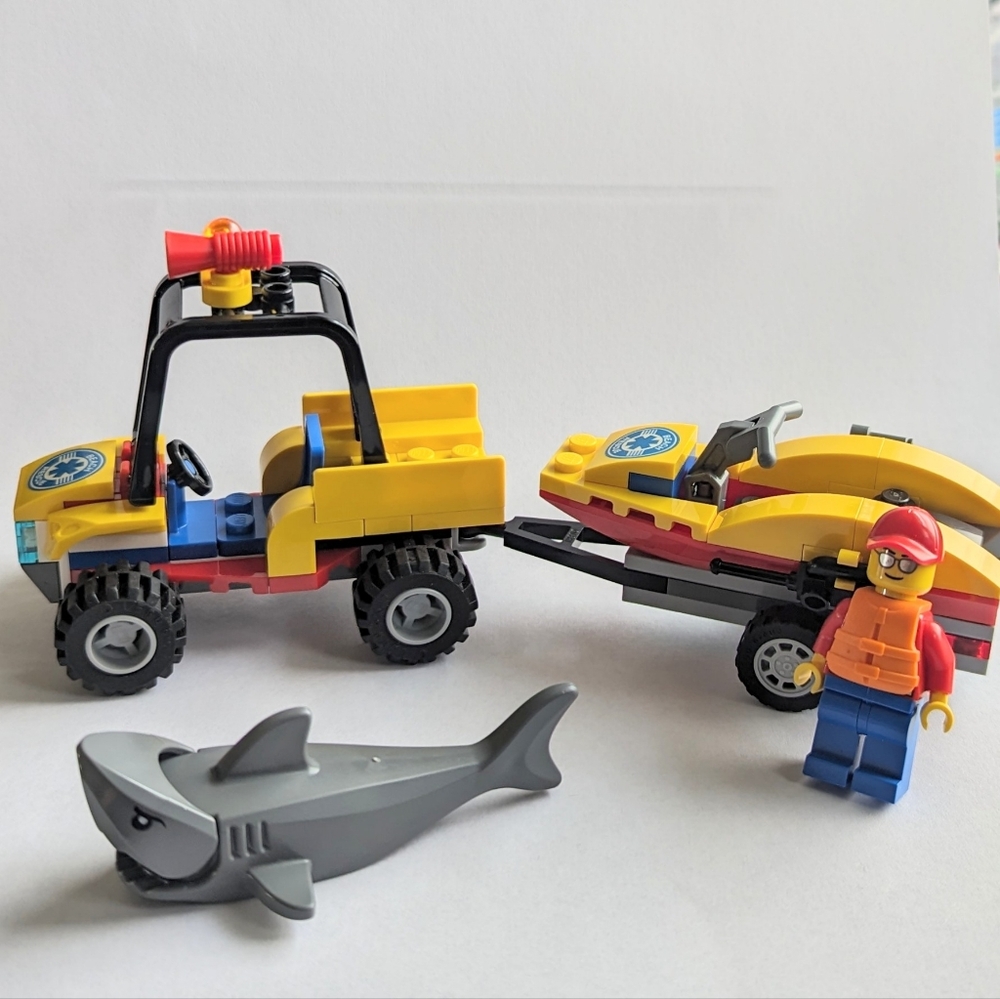 SOLD LEGO City Beach Rescue set